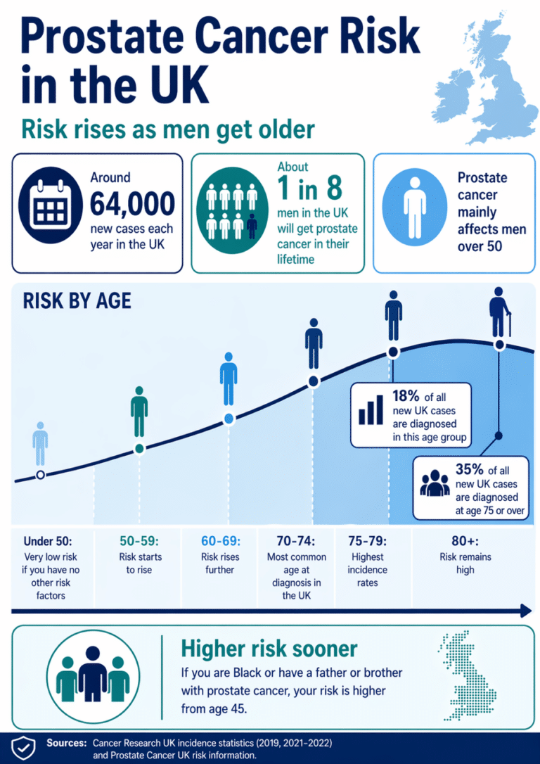 How Common is Prostate Cancer? 1 in 8 8 UK Men, Explained | The Focal ...